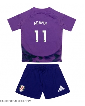 Fulham Adama Traore #11 Echipament de Fotbal Replică 2024-25 Copii Treilea (+ Șorturi)